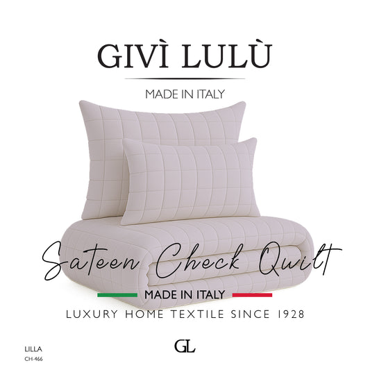 Check Quilt Mid Season - Lilla