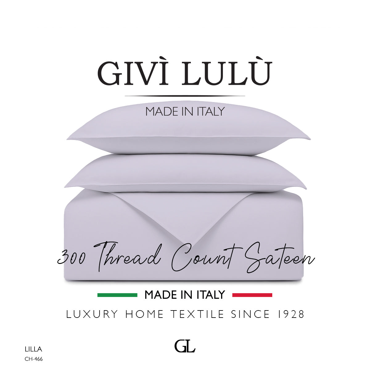 Solid 300 Thread Count - lilla