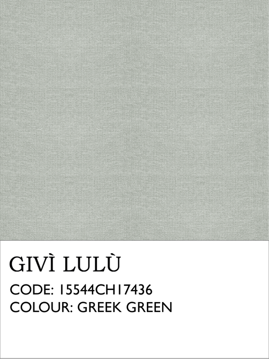 100% Linen Fabrics - Greek Green