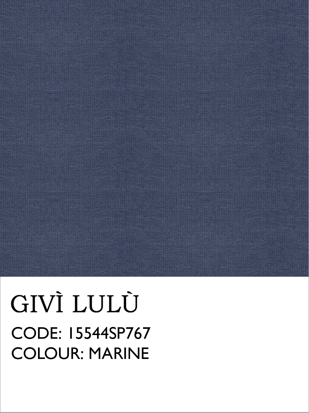 100% Linen Fabrics - Marine