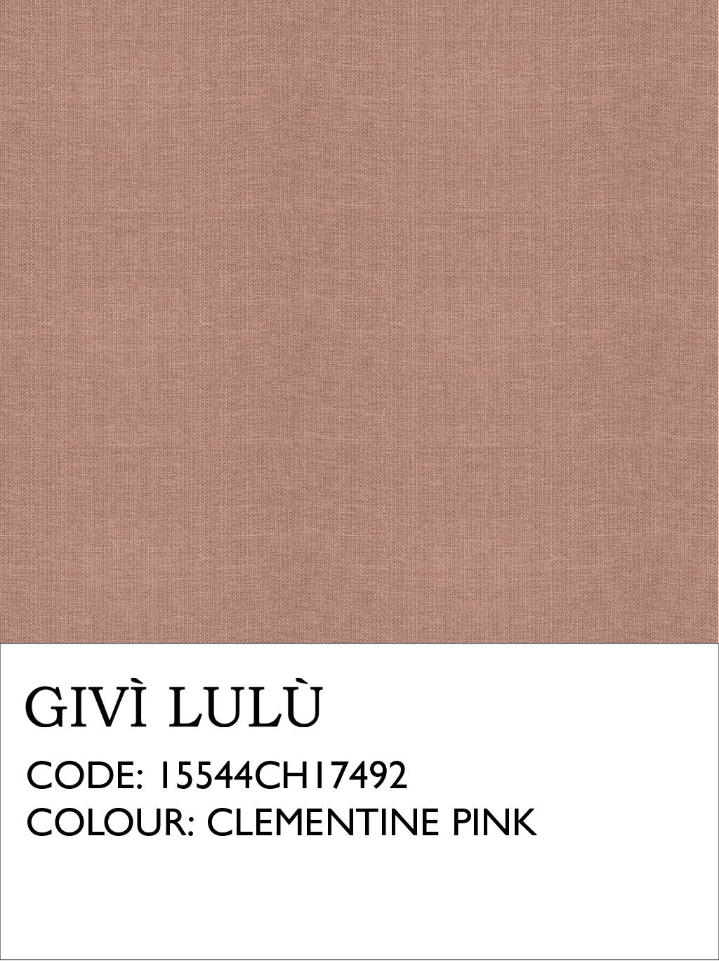 100% Linen Fabrics - Clementine Pink