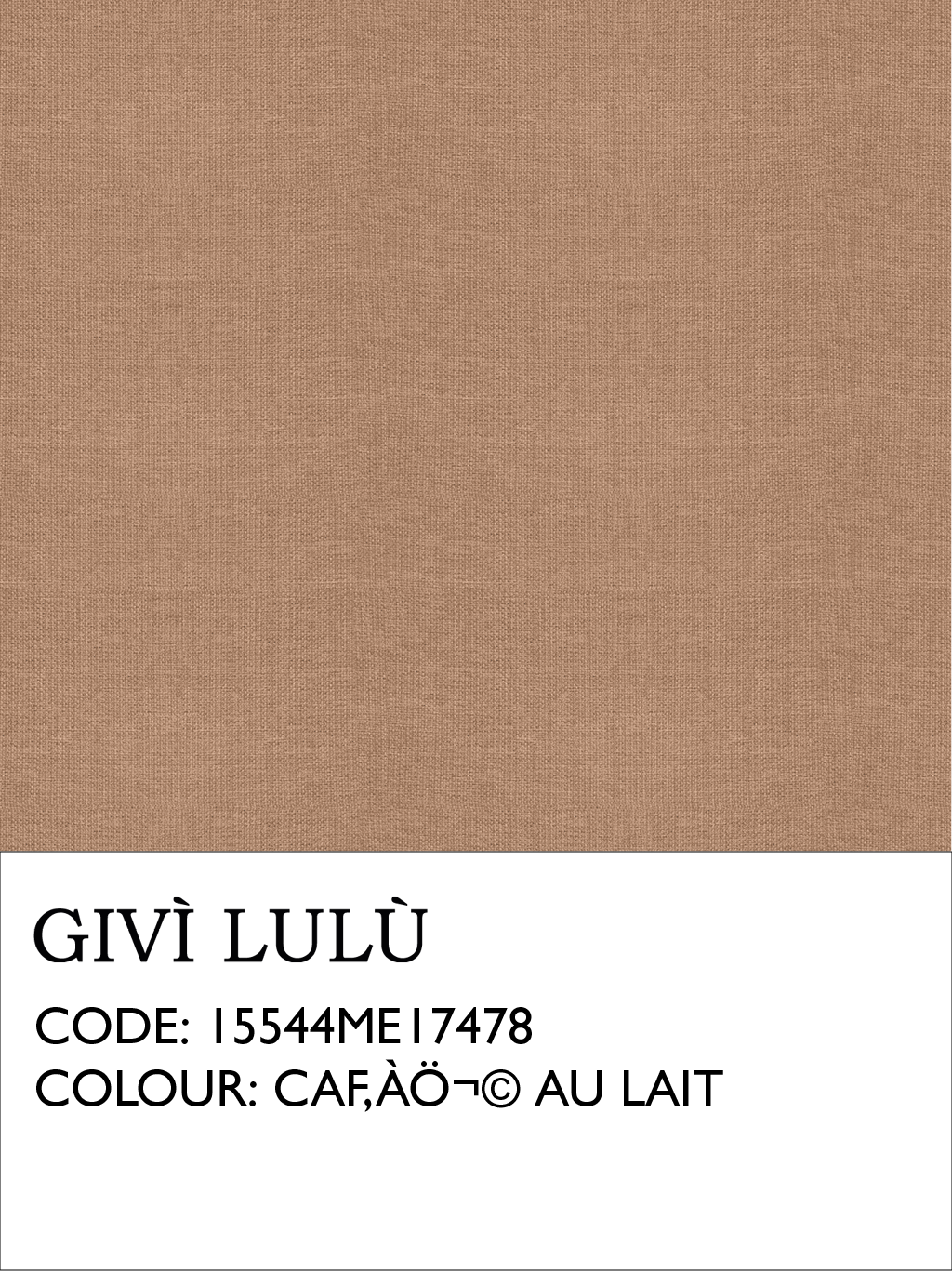 100% Linen Fabrics - Café au Lait