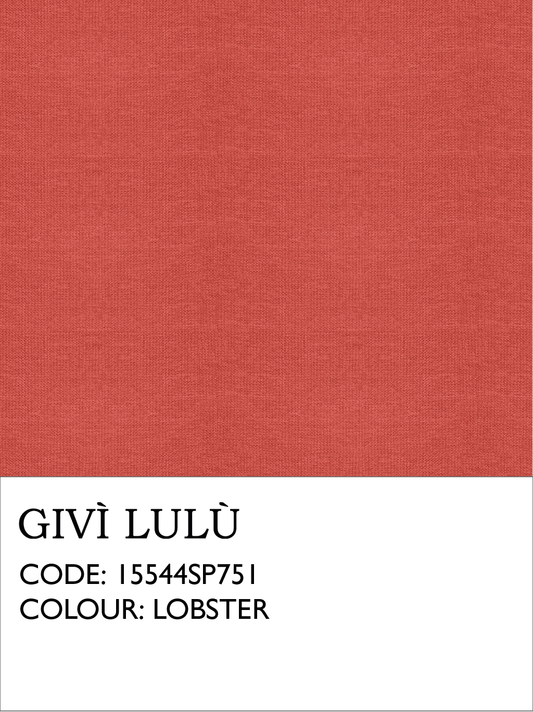 100% Linen Fabrics - Lobster