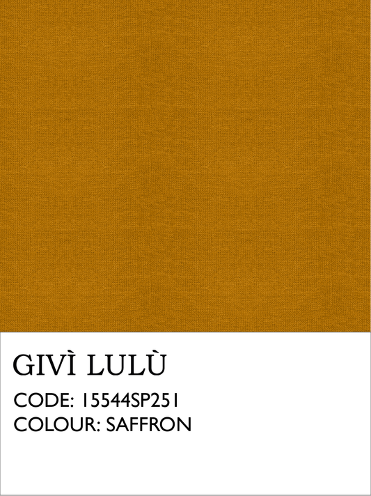 100% Linen Fabrics - Saffron