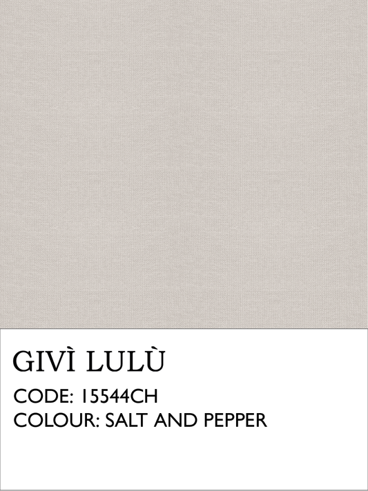 100% Linen Fabrics - Salt and Pepper