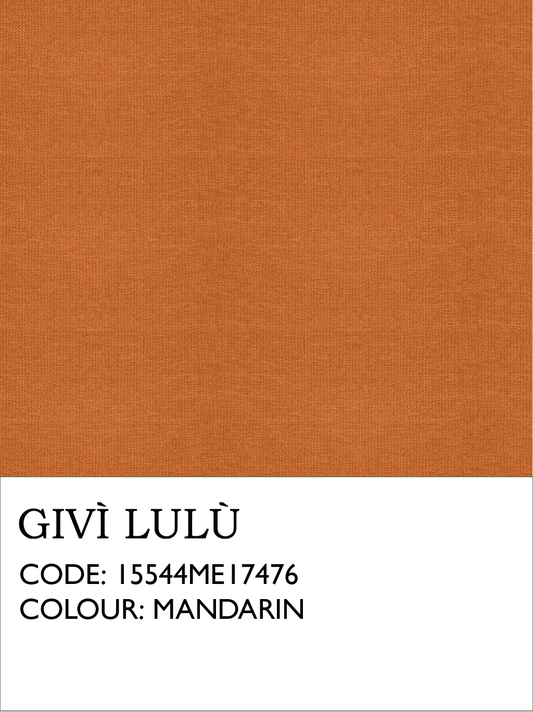 100% Linen Fabrics - Mandarin