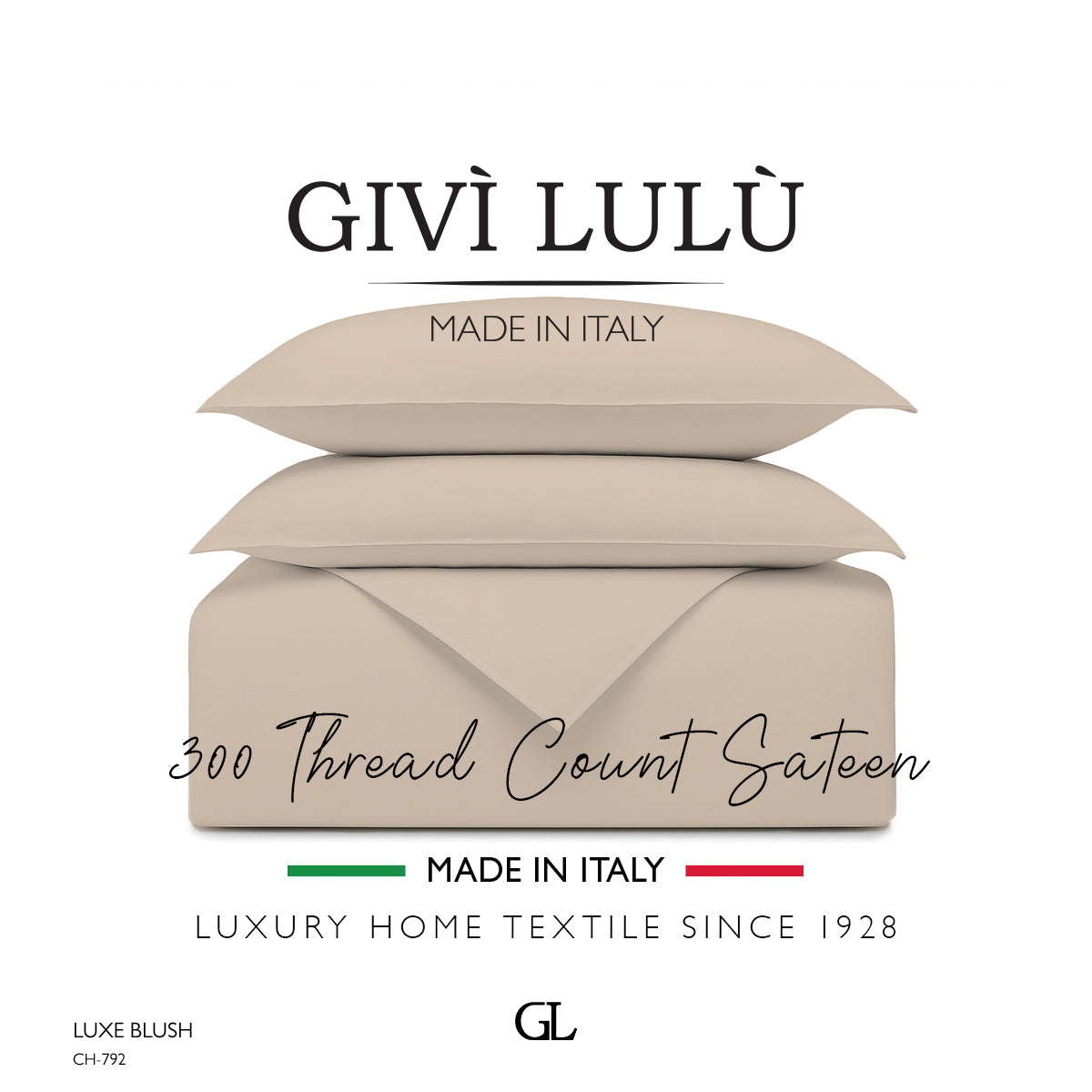 Solid 300 Thread Count - luxe blush