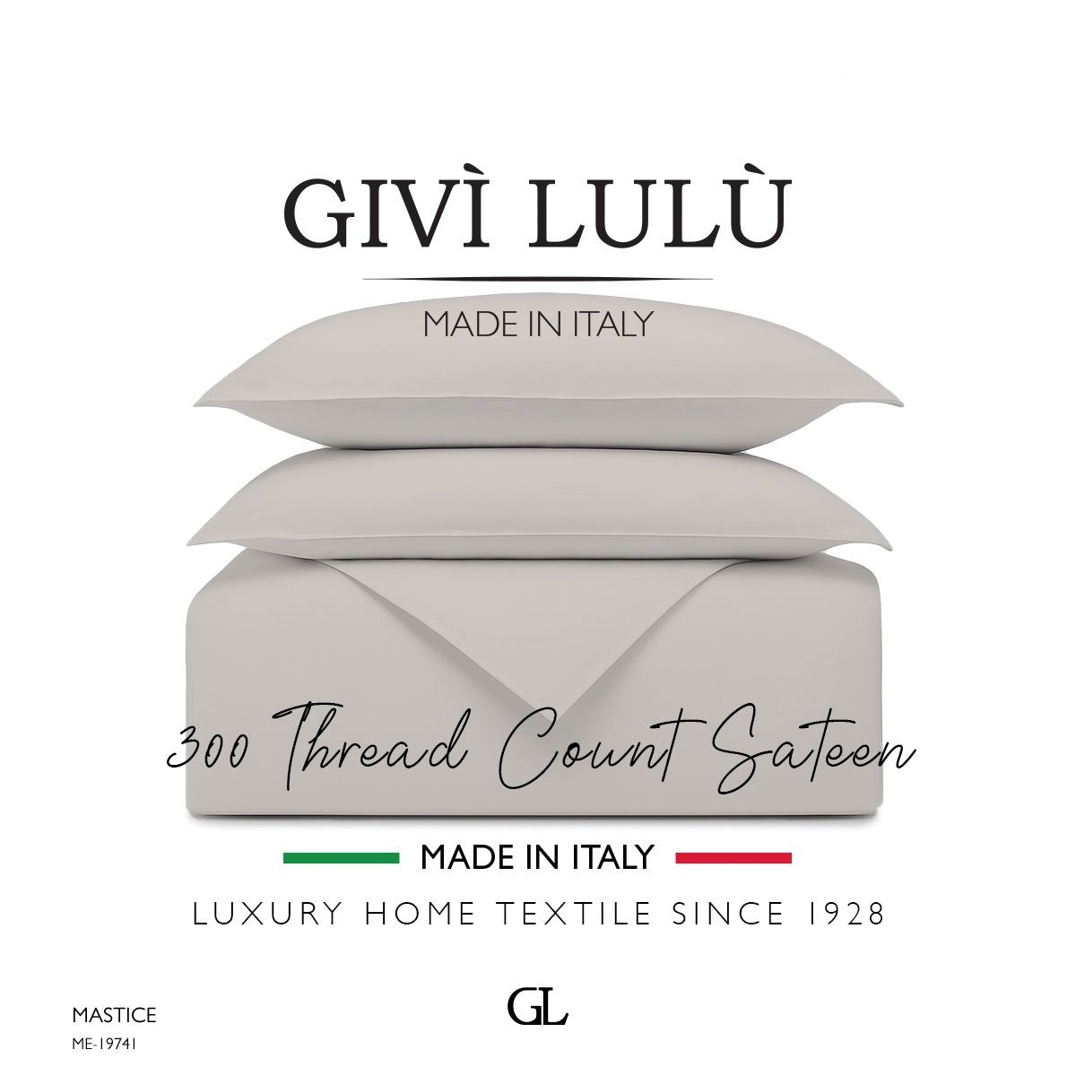 Solid 300 Thread Count - mastice