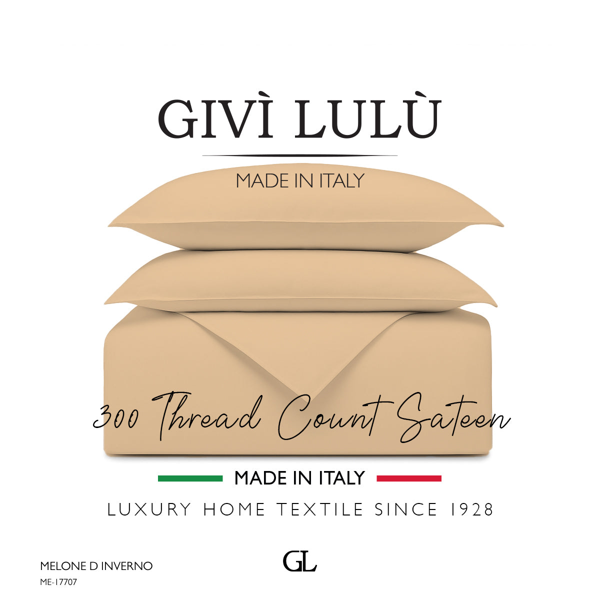 Solid 300 Thread Count - melone