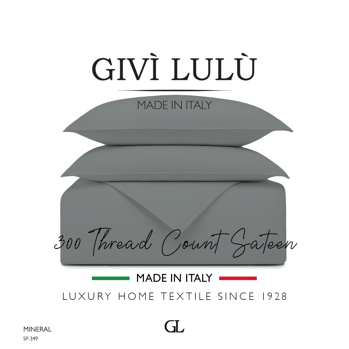 Solid 300 Thread Count - mineral