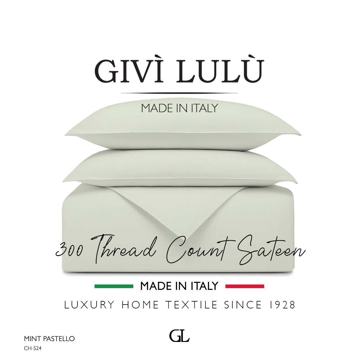 Solid 300 Thread Count - mint pastello