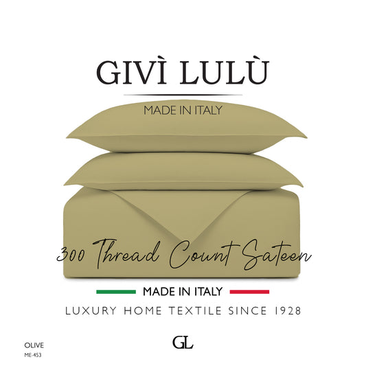 Solid 300 Thread Count - olive