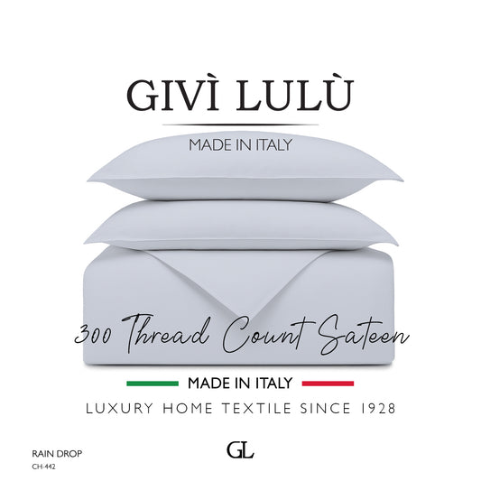 Solid 300 Thread Count - rain drop