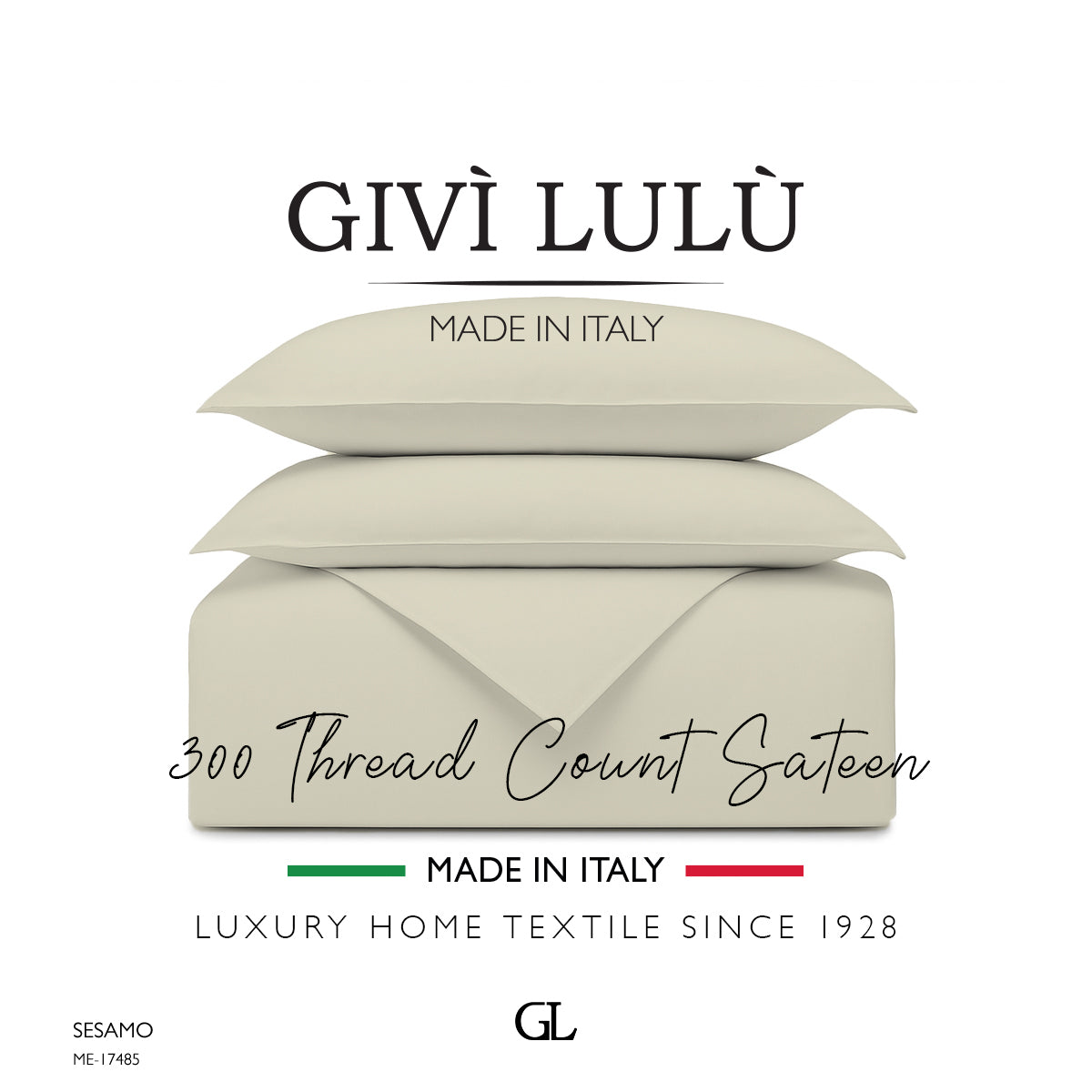 Solid 300 Thread Count - sea salt