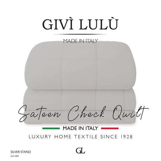 Check Quilt Winter - SILVER STAND