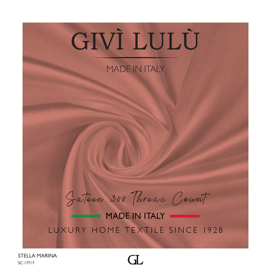 300 Thread Count Sateen Fabrics - STELLA MARINA