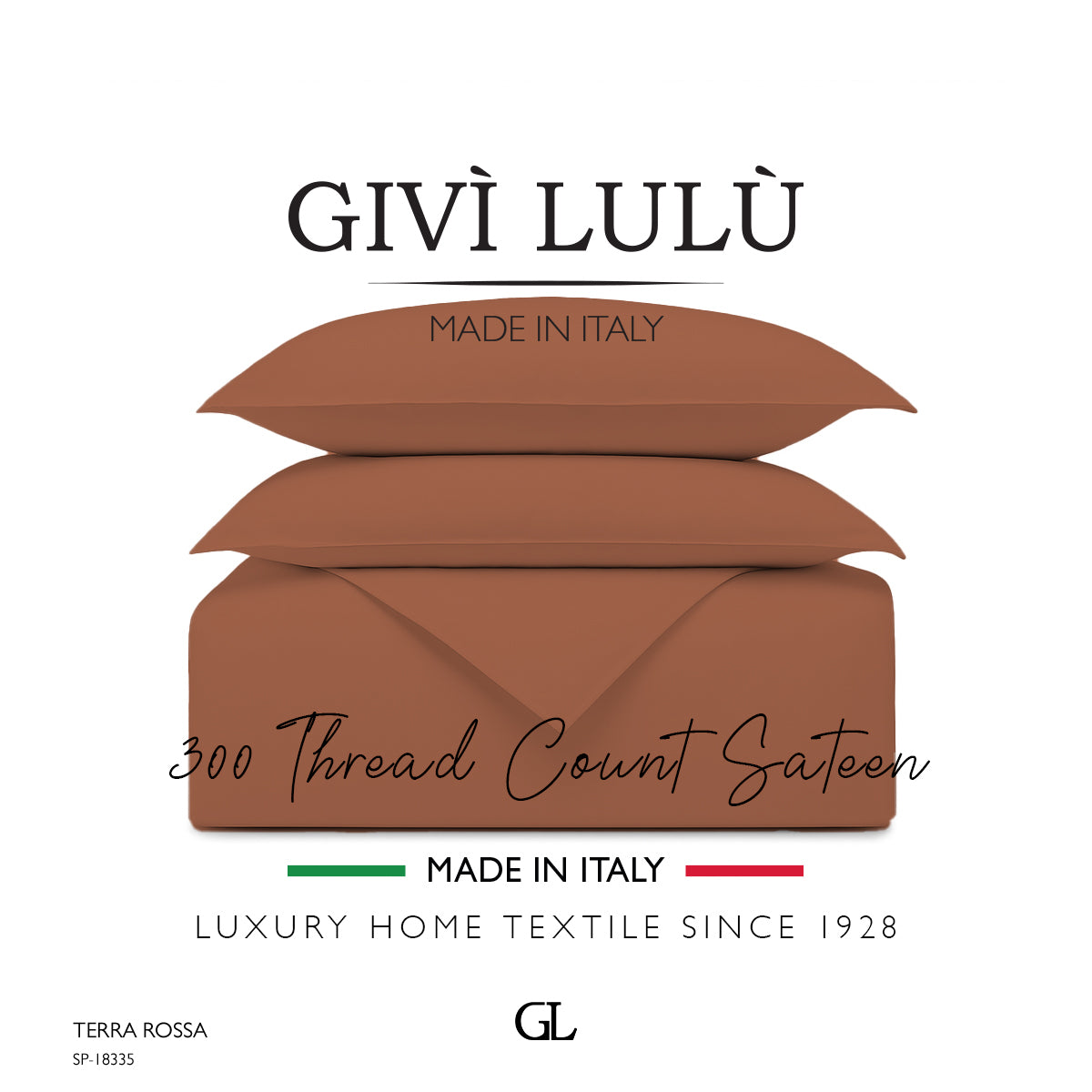 Solid 300 Thread Count - terra di siena