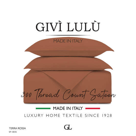 Solid 300 Thread Count - terra di siena