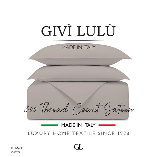 Solid 300 Thread Count - thala grigio