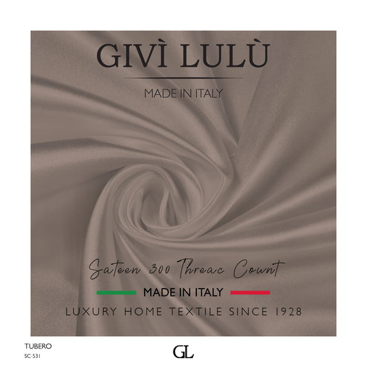 300 Thread Count Sateen Fabrics - TUBERO