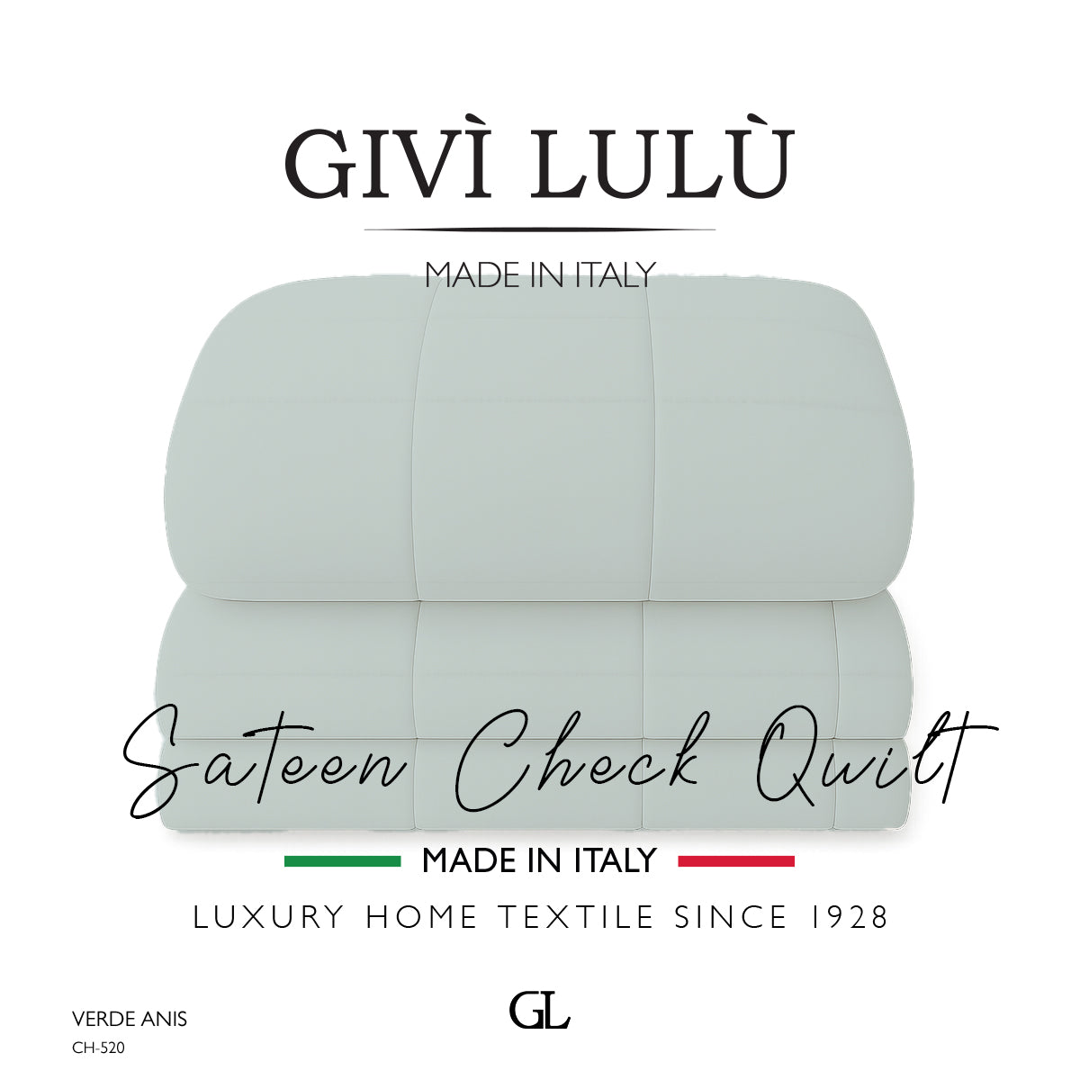 Check Quilt Winter - VERDE ANIS