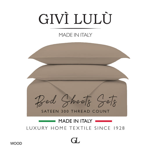 Solid 300 Thread Count - wood